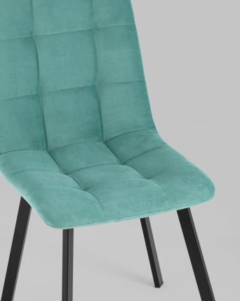 Стул Oliver Square велюр Мятный_7